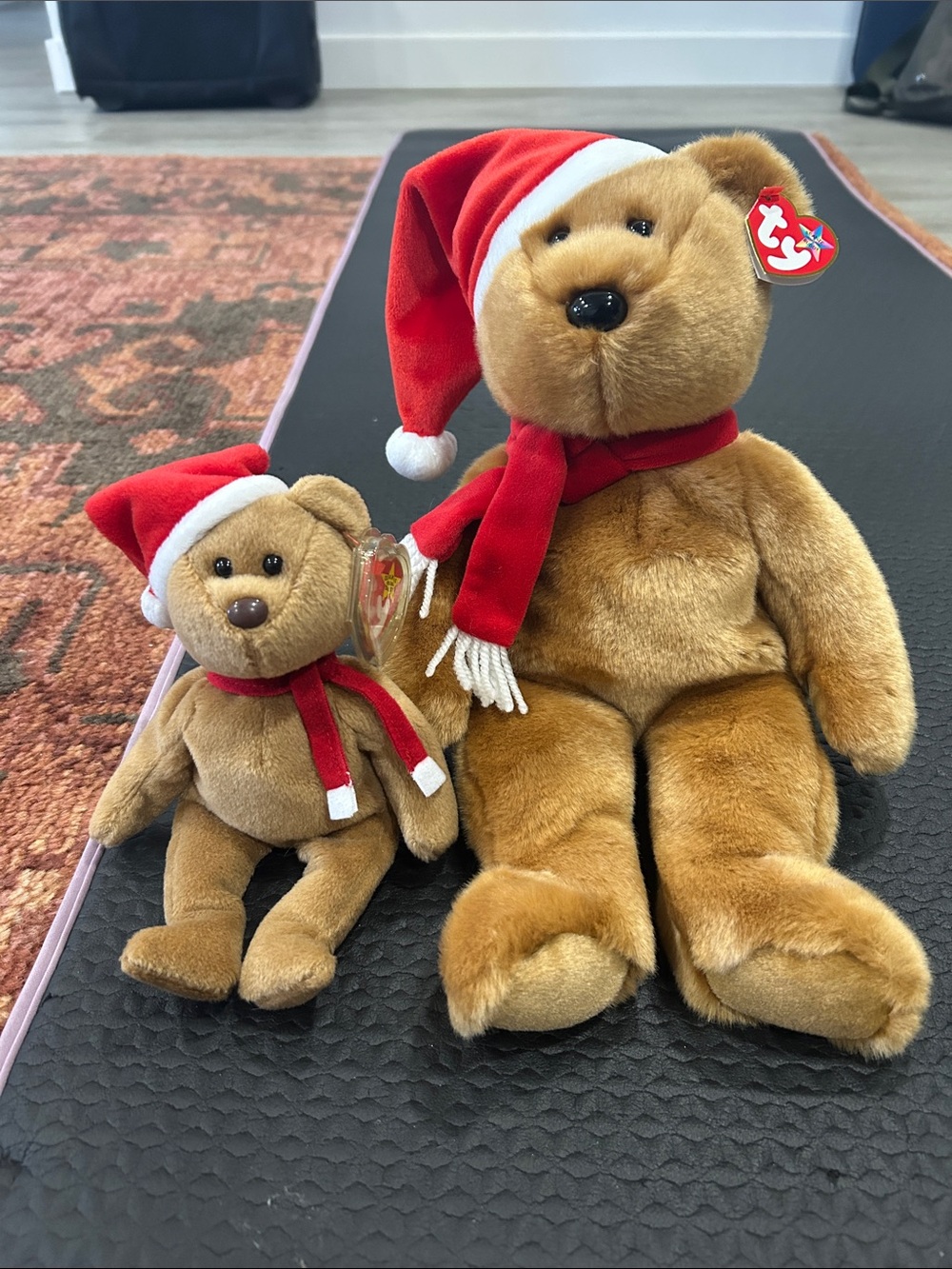 1997 Holiday teddy set
